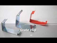 استاندارد و انواع OEM سفارشی ورق فلزی ساخت بهار نگهدارنده جعبه کلیپ آزاد کردن سریع