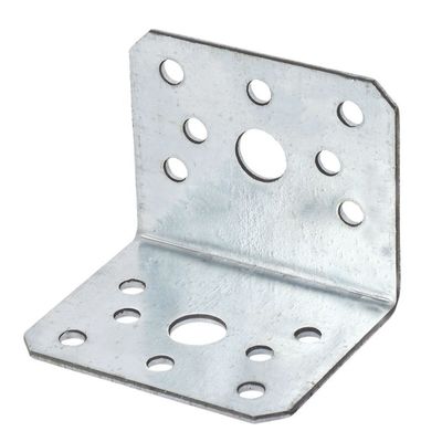 فولاد فولادی فولادی کربن فولاد چاپ سفارشی تزئینی L شکل فلزی براکت زاویه ای براکت