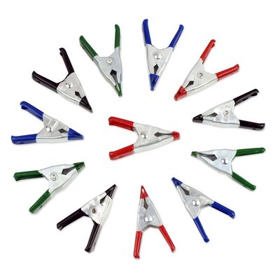 2 4 6 9 اینچ ابزار DIY فولاد سنگین وظیفه یک نوع فلزی بهار کلیمپ بزرگ