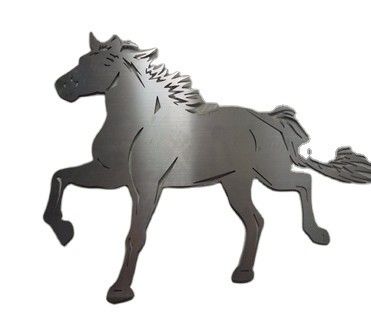 OEM قطعات برش لیزری فولاد ضد زنگ سفارشی برای تزئینات هنری باغ با خدمات خم کردن برش لیزر شکل حیوانات