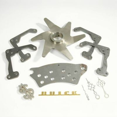 OEM سفارشی قطعات برش لیزری فولاد ضد زنگ ورق فلز چاپ لیزر قطعات برش روی زینک رنگ آمیزی