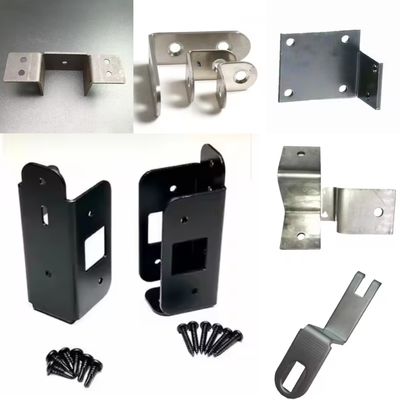 OEM Custom Corner Bracket 90 درجه زاویه نصب فولاد ضد زنگ Bracket Sheet Metal Stamping Bracket شکل L