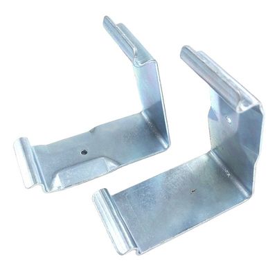 لوگو سفارشی قابل قبول است C057 طابع فلزی 65Mn فولاد روی زینک پوشش حمل و نقل صندوق کلیپ برای صندوق های چوبی