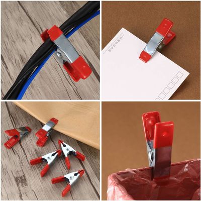 2- 4-6-9 اينچ سياه پودر پوشانده فولاد و فلز کربن بهار A کلیمپ با دسته PVC برای کار با چوب
