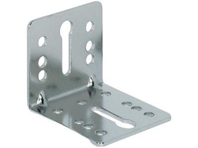کسری یک طرفه شکل L بروکت زاویه گوشه ای فلز گالوانیزه فولاد فلزی برای ساخت و ساز چوب بروکت دیوار