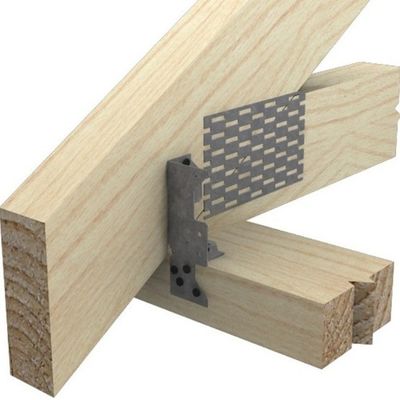 چوب خانه سقف Truss ناخن صفحه سفارشی عرض*طول مفصل Pronged Truss اصلاح صفحه با دندان ناخن