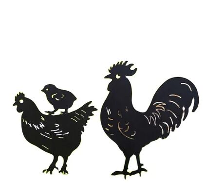 صنایع دستی برش لیزری با الگوی سفارشی، تزئینات فلزی برای تزئینات باغ و پارک با رنگ سفارشی